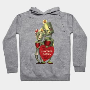 Robot Love Valentine Hoodie